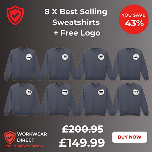 8x Best Selling Sweatshirts + Free Logo Thumbnail